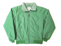 L.L.Bean   　WARM-UP JACKET (Fleece-Lined)　     Rain Forest