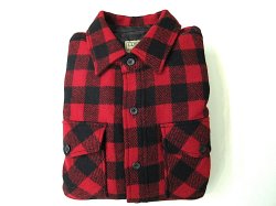 画像1: L.L.Bean   　Men's Maine Guide Shirt with PrimaLoft        Red/Black