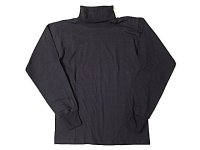 LIFEWEAR    Turtle Neck  Long Sleeve       Black