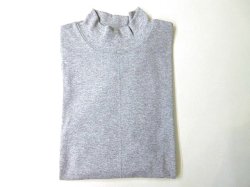 画像1: LIFEWEAR    Mock Neck  Long Sleeve       Athletic Grey