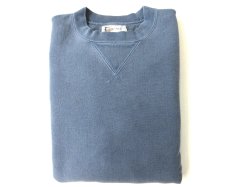 画像1: FELCO   12oz CLASSIC FIT L/S INVERSE WEAVE V GUSSET SWEAT 　　　P-NAVY