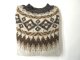 HARLEY OF SCOTLAND　FAIRISLE YORK CREW SWEATER　      PORTLAND(オートミール/ブラウン)