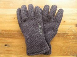 画像1: L.L.Bean   　Men's Windproof Wool Glove　　　Charcoal