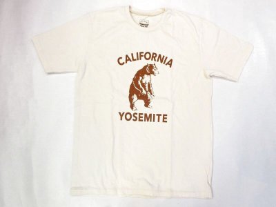 画像1: MIXTA SSプリントTシャツ　YOSEMITE BEAR   ナチュラル　　              