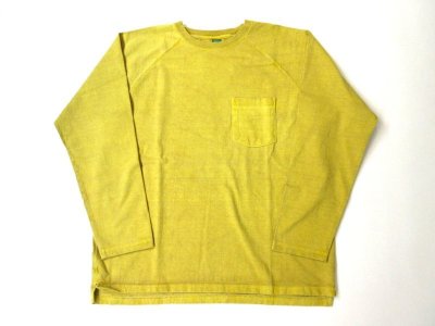 画像1: GOOD ON　L/S HVY RAGLAN ポケットTEE                 P-BANANA