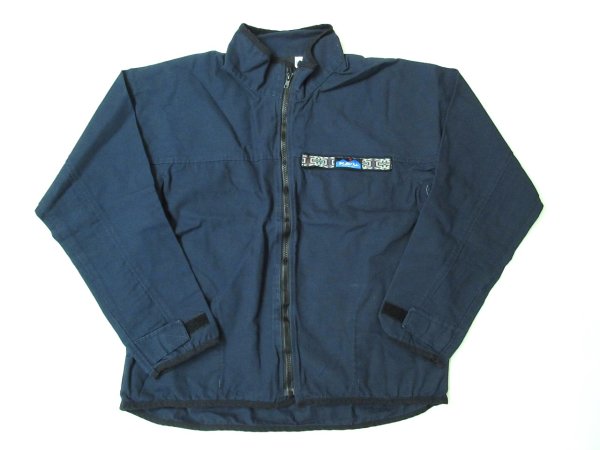 画像1: KAVU   L/S FZ  Throwshirt            Mid Navy (1)