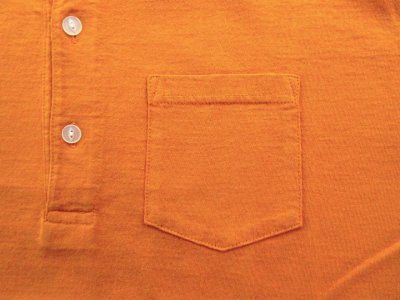 画像2: FELCO    S/S POLO SHIRT       7oz 18SINGLE JERSEY    - F.ORANGE