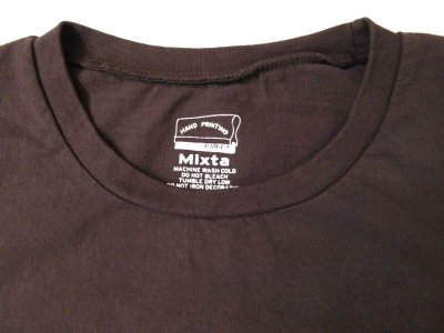 画像3: MIXTA 2024 SSプリントTシャツ　  MIX TIGER        DARK CHOCOLATE