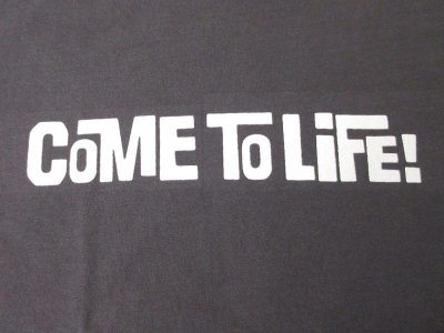 画像2: MIXTA 2024 SSプリントTシャツ　 LIFE                           ( VINTAGE BLACK)