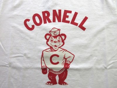 画像3: FELCO      S/S HI CREW TEE　　　 CORNELL BEAR - WHITE    