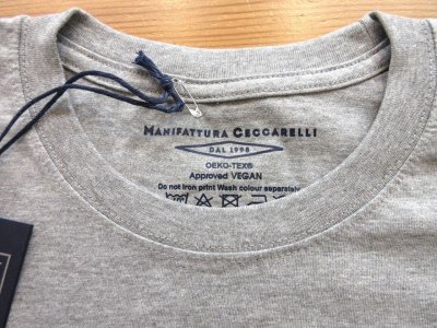 画像3: MANIFATTURA CECCARELLI        WETHER T-SHIRT　　　H.GREY