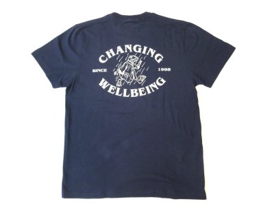 画像1: MANIFATTURA CECCARELLI        LOGO T-SHIRT　　　NAVY