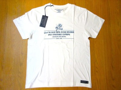 画像1: MANIFATTURA CECCARELLI        WETHER T-SHIRT　　　WHITE