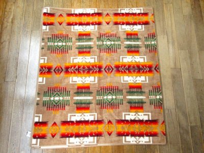 画像1: PENDLETON　 　CHIEF JOSEPH  JACQUARD  BEACH TOWEL オーバーサイズ　 　 KHAKI