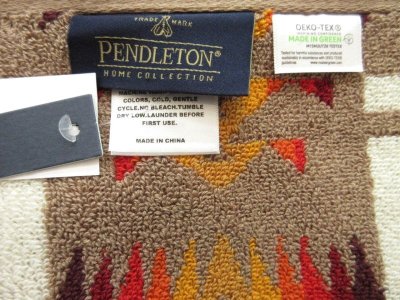 画像2: PENDLETON　 　CHIEF JOSEPH  JACQUARD  BEACH TOWEL オーバーサイズ　 　 KHAKI