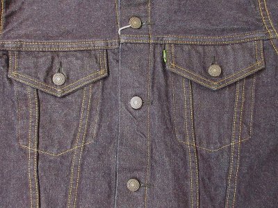 画像2: FOB FACTORY　F2444  SELVEDGE 3rd JKT　　  