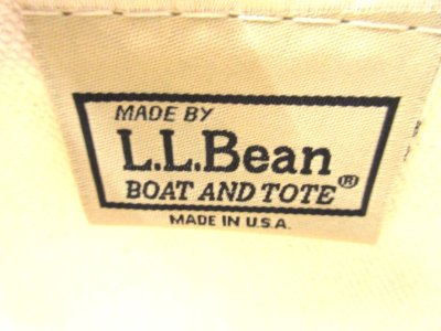 画像2: L.L.Bean   BOAT AND TOTE  ZIP-TOP    Medium 　　 Blue