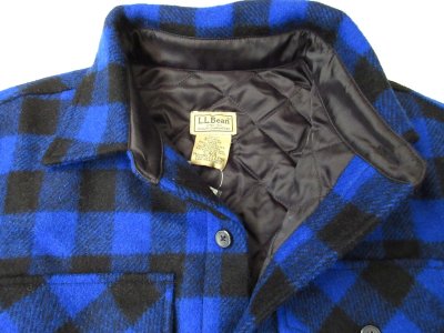 画像3: L.L.Bean   　Men's Maine Guide Shirt with PrimaLoft        Cobalt/Black