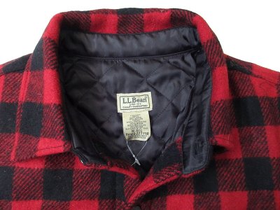 画像3: L.L.Bean   　Men's Maine Guide Shirt with PrimaLoft        Red/Black