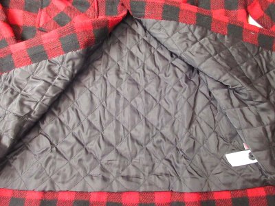 画像2: L.L.Bean   　Men's Maine Guide Shirt with PrimaLoft        Red/Black