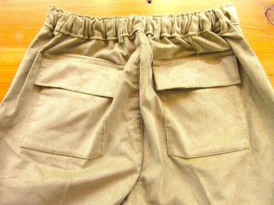 画像3: Au Vrai Chic Britain   CORDUROY WORK PANTS    ベージュ