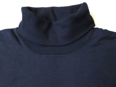 画像1: LIFEWEAR    Turtle Neck  Long Sleeve       Navy