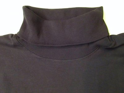 画像1: LIFEWEAR    Turtle Neck  Long Sleeve       Black