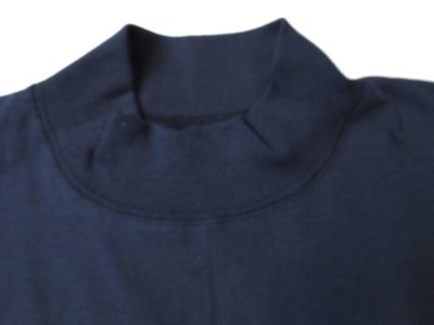 画像2: LIFEWEAR    Mock Neck  Long Sleeve       Navy