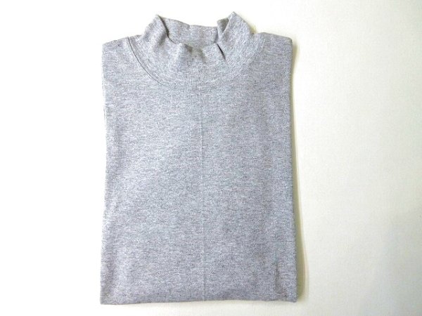 画像1: LIFEWEAR    Mock Neck  Long Sleeve       Athletic Grey (1)