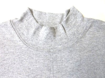 画像2: LIFEWEAR    Mock Neck  Long Sleeve       Athletic Grey