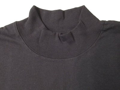 画像2: LIFEWEAR    Mock Neck  Long Sleeve       Black