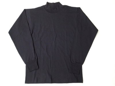 画像1: LIFEWEAR    Mock Neck  Long Sleeve       Black