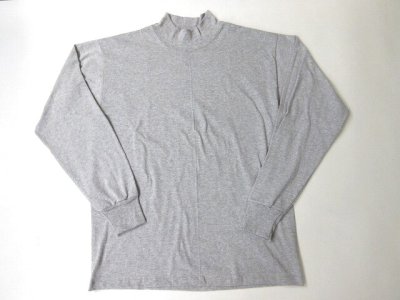 画像1: LIFEWEAR    Mock Neck  Long Sleeve       Athletic Grey