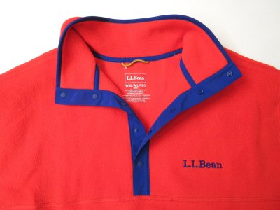 画像1: L.L.Bean   　Classic Fleece Pullover      Lobster Red