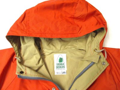 画像1: SIERRA DESIGNS   ORIGINAL MOUNTAIN PARKA         Orange/Tan