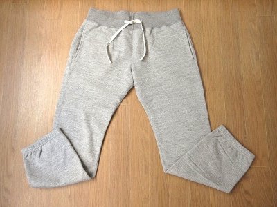 画像2: FELCO     GYM PANTS16oz  HEAVY WEIGHT TERRY          TWISTED GREY