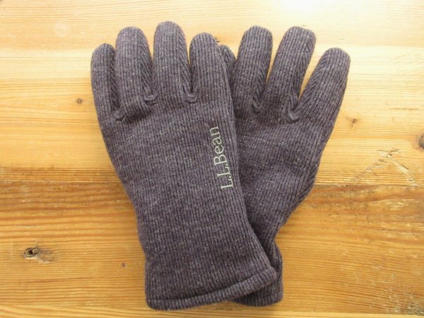 画像1: L.L.Bean   　Men's Windproof Wool Glove　　　Charcoal (1)