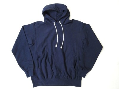 画像1: Good On　 HEAVY PULLOVER HOOD SWEAT         NAVY