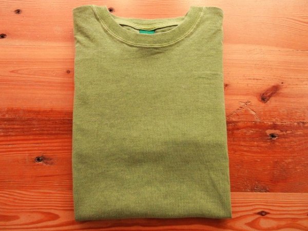 画像1: GOOD ON　    L/S CREW TEE         　P-MATCHA (1)