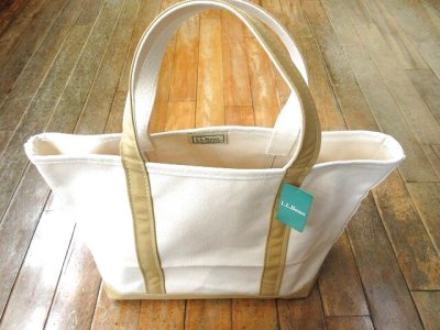 画像1: L.L.Bean   BOAT AND TOTE  OPEN-TOP    Medium 　　 Canyon Khaki