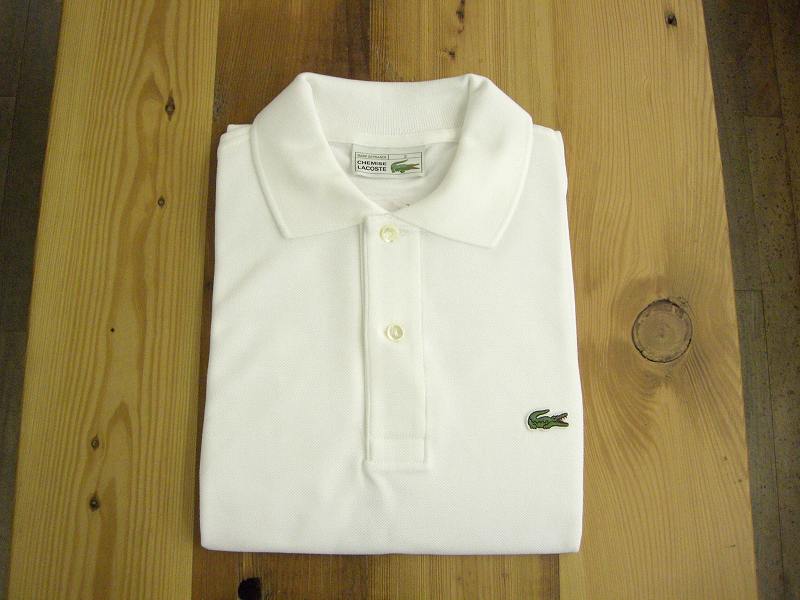 フランス製ラコステ ポロシャツ ００１ BLANC(ホワイト