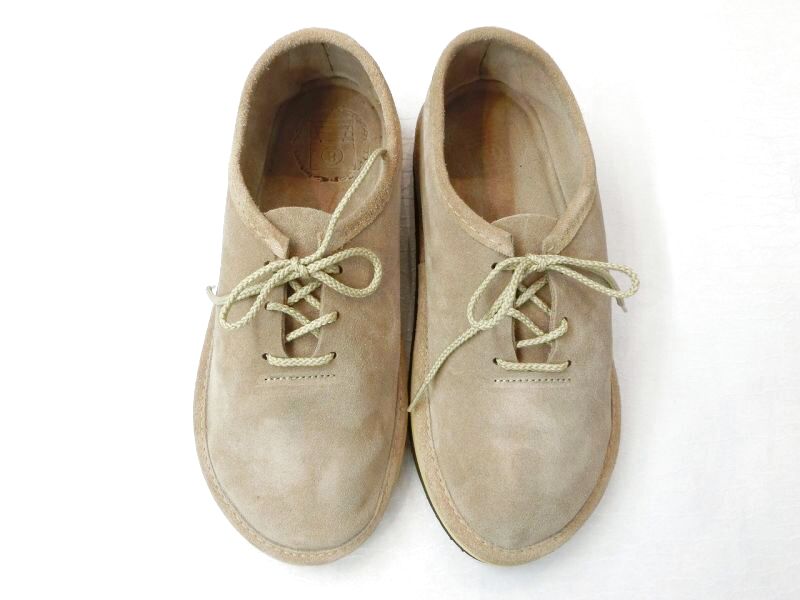 ザ サンダルマン STANDARD LACE SHOE Suede Dogwood - ＥＶＥＲＧＲＥＥＮ