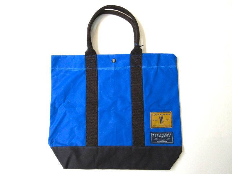 MANIFATTURA CECCARELLI 　 TOTE BAG 　　MID.BLUE