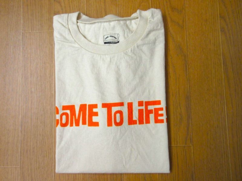 MIXTA 2024 SSプリントTシャツ LIFE ( NATURAL) - ＥＶＥＲＧＲＥＥＮ